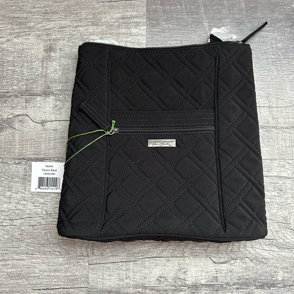 NWT Vera Bradley Classic Black Hipster Vintage